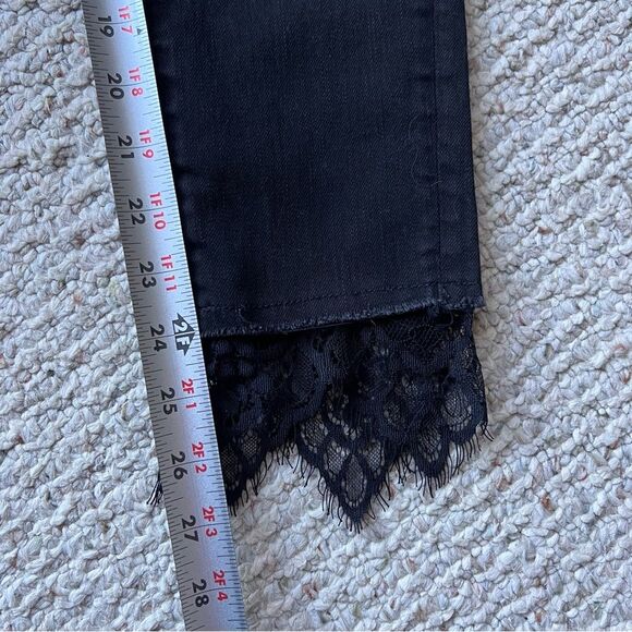 Driftwood Jackie Black Wash Lace Jeans - Picture 6 of 12